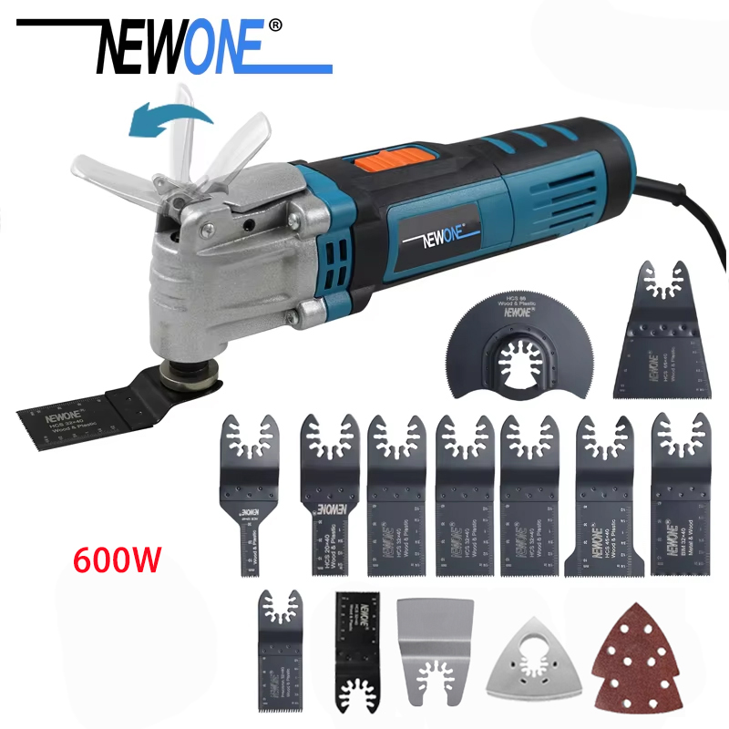 Oscillating Multi Tool - 230V 600W 퀵 릴리즈/체인지 진동 공구