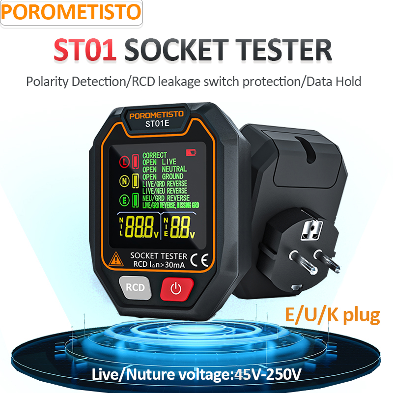 Power Tools Uk Review - POROMETISTO ST01 컬러 스크린이 있는 디지털