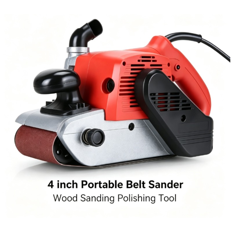 Belt Sander Portable - 4인치 벨트 샌더 고출력 휴대용 목공