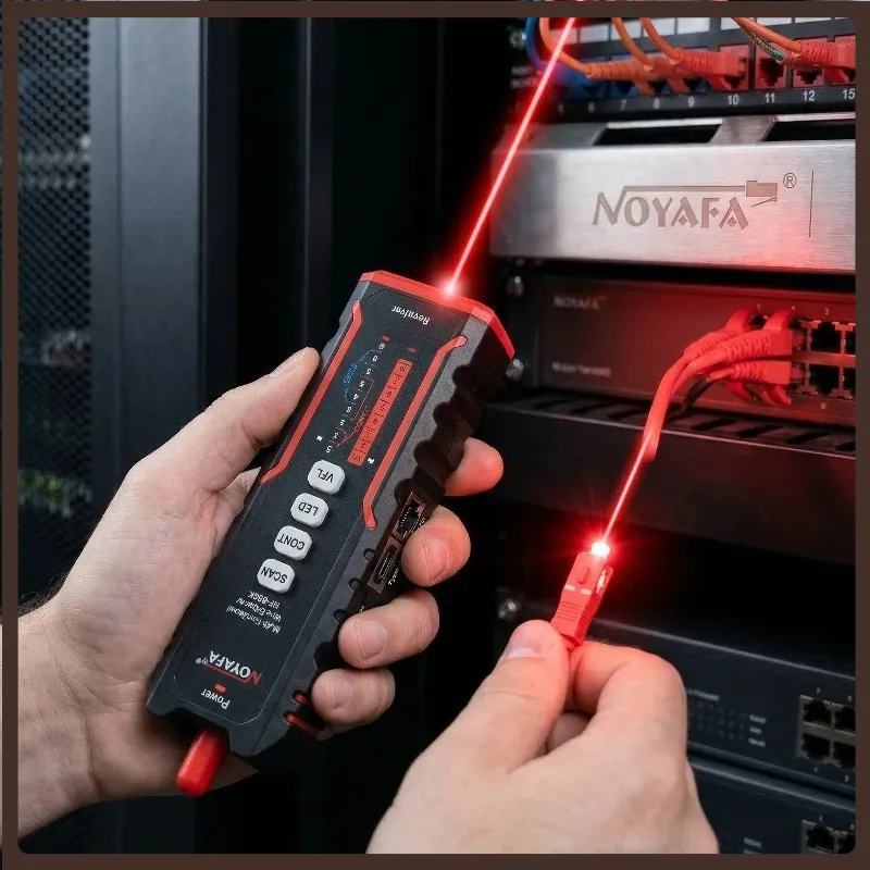 Power Tools Red - 노야파 NF-859GT/GS/MG 전문 네트워크 케이블 테스팅