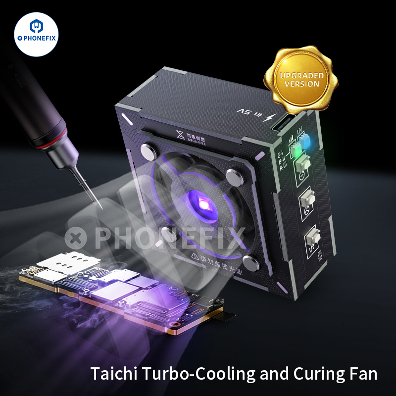 Power Tools Battery Repair - Qianli MEGA-IDEA 터보 냉각 UV 경화