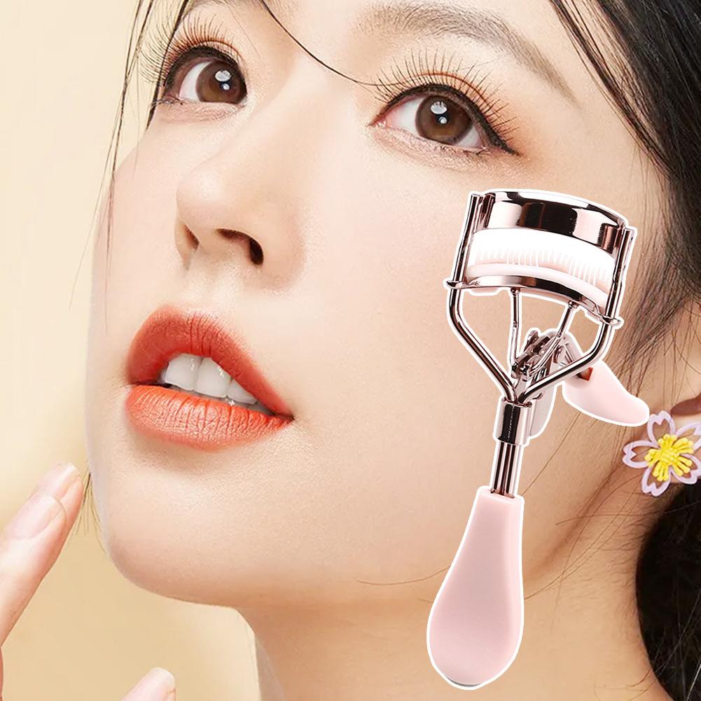 완벽한 곡선을 위한 빗이 포함된 전문가용 속눈썹 컬러러 - Power Tools Pink 리뷰 및 가격