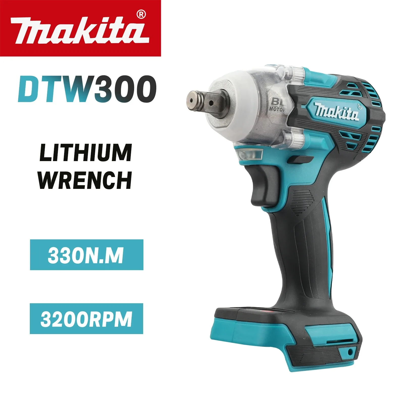 브러시리스 마키타 DTW300 배터리 구동 임팩트 렌치 - Power Tools Battery Repair 리뷰 및 가격