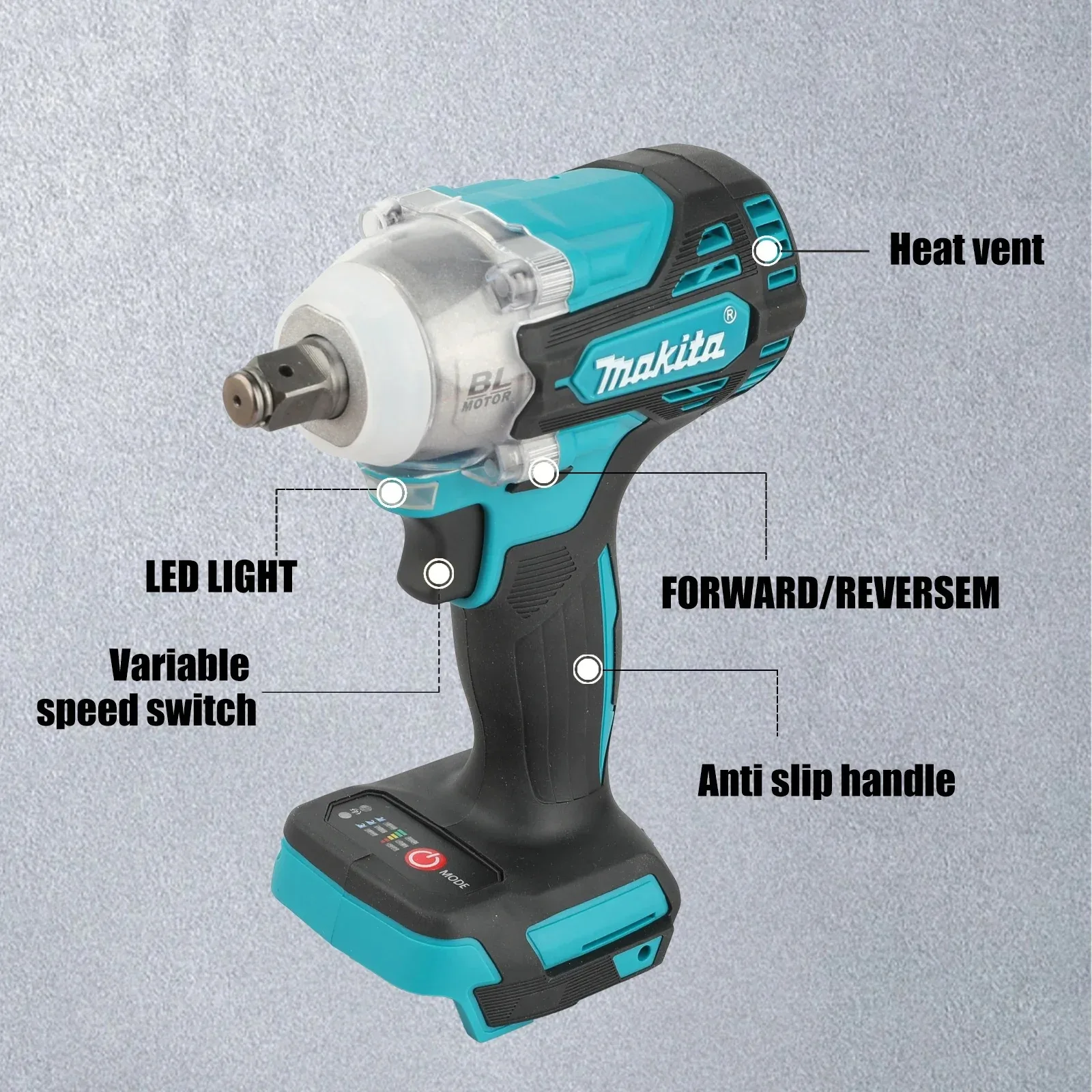 브러시리스 마키타 DTW300 배터리 구동 임팩트 렌치 - Power Tools Battery Repair 리뷰 및 가격