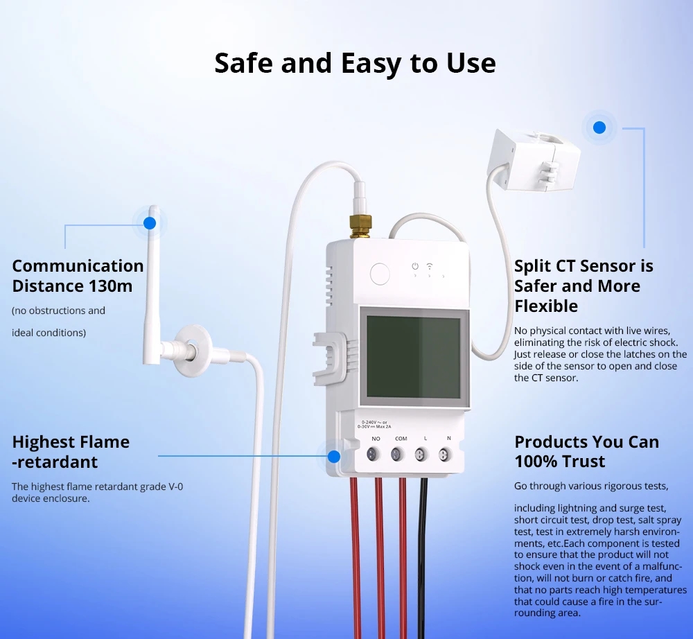 POWCT POW 스마트 전력계 에너지 100A WiF - Power Tools Google 리뷰 및 가격