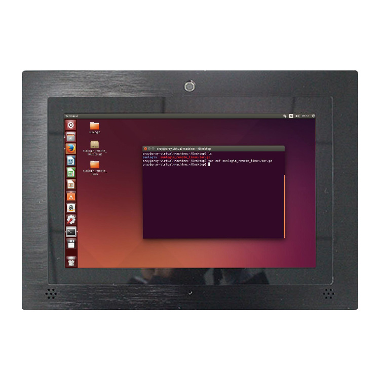 견고한 10인치 터치 올인원 PC, 리눅스 OS 패널  - Power Tools For Linux 리뷰 및 가격