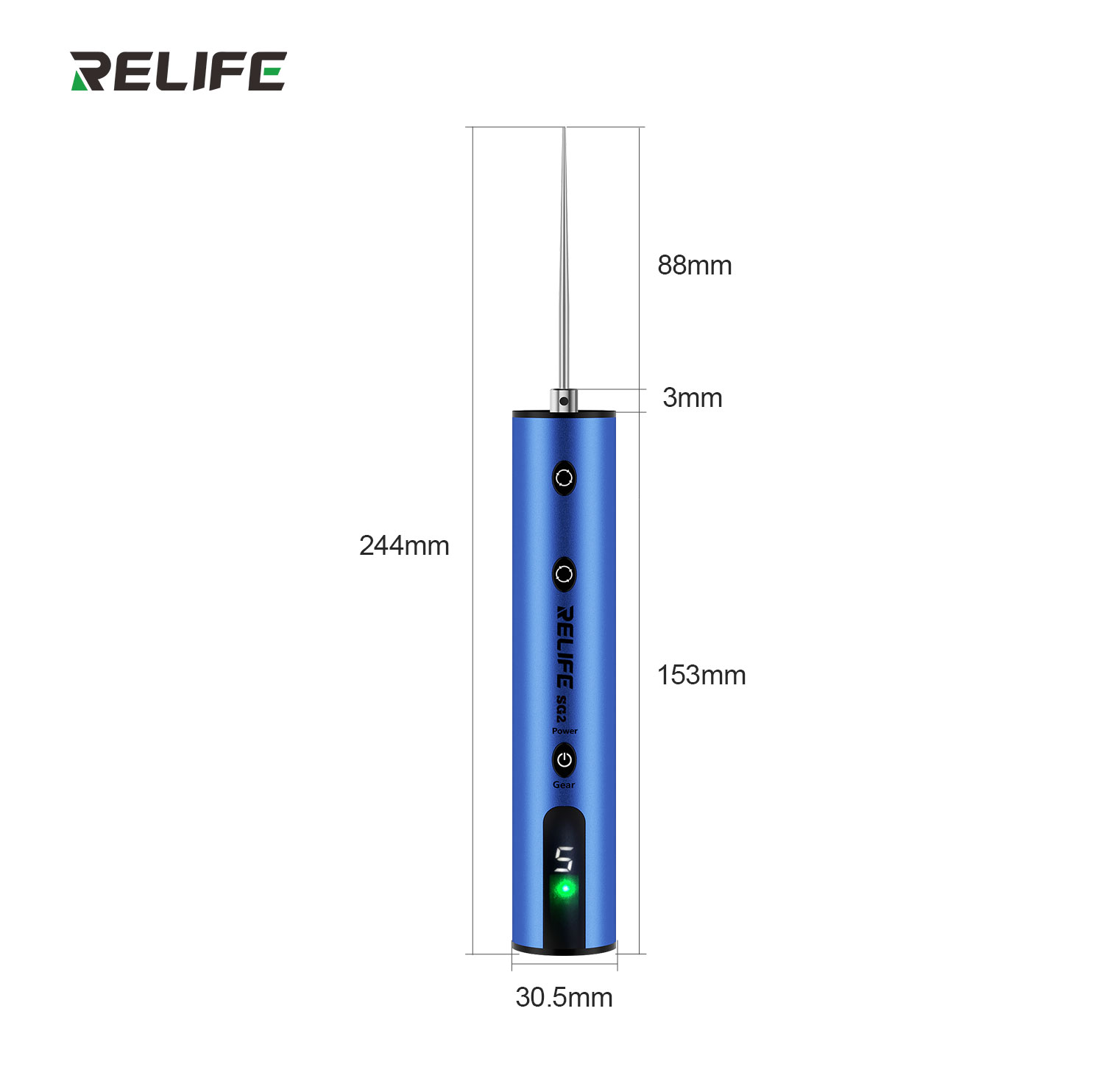 RELIFE SG2 전동 기어 접착제 제거기 지능형 디 - Power Tools Battery Repair 리뷰 및 가격