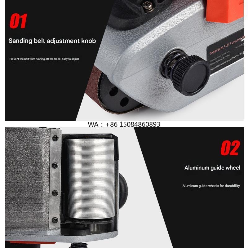 1050W 유선 미니 벨트 샌더(먼지 봉투 포함) 76 - Belt Sander Portable 리뷰 및 가격