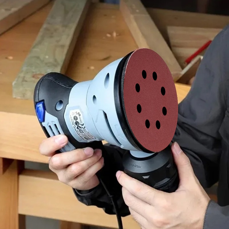 100PCS 샌딩 디스크 8홀 후크 및 루프 접착식 사 - Random Orbital Sander 리뷰 및 가격