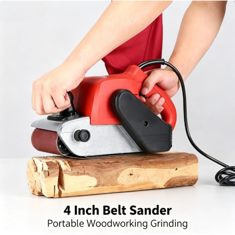 4인치 벨트 샌더 고출력 휴대용 목공 연마기 평판 샌딩 - Belt Sander Portable 리뷰 및 가격