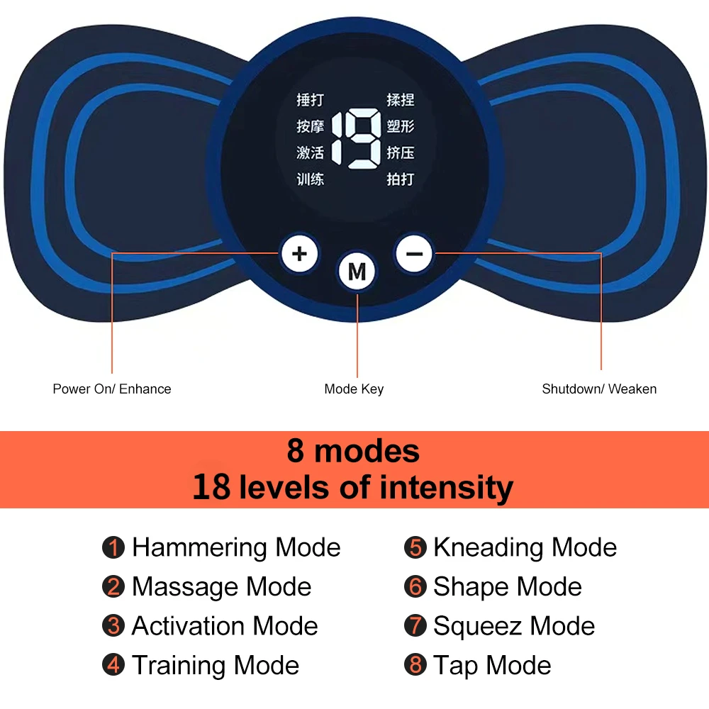 EMS 목 마사지 기계 미니 자궁 경부 근육 통증 완화 - Health Power Tools 리뷰 및 가격