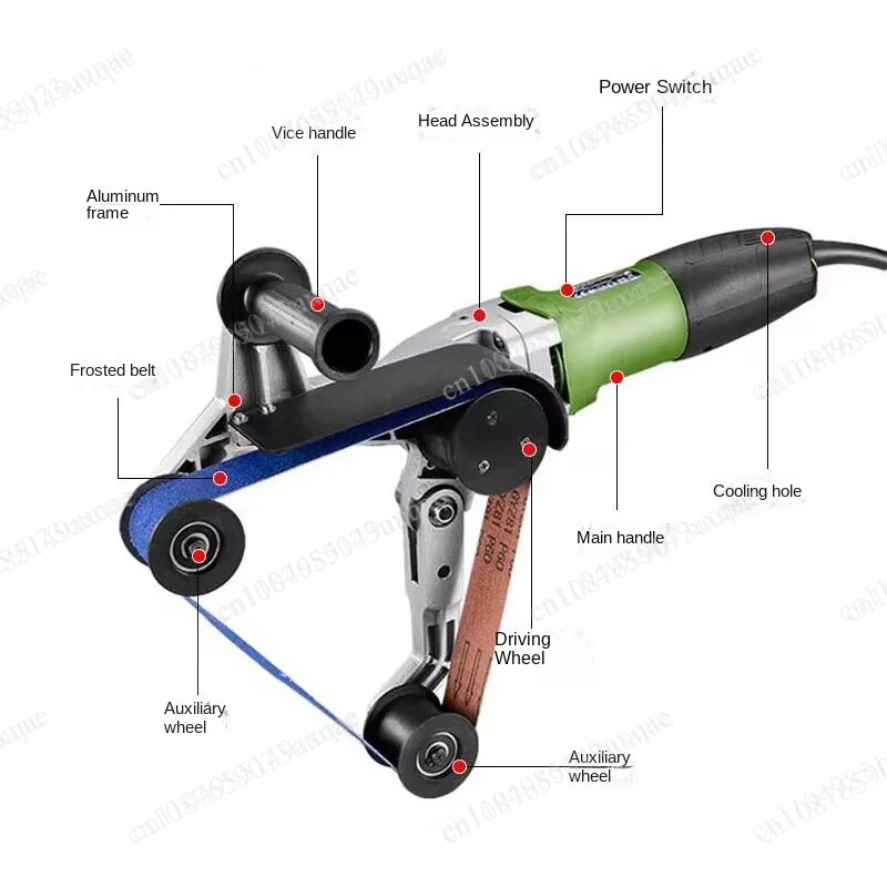 휴대용 파이프 연마 벨트 샌더 800W 휴대용 전동 그 - Belt Sander Portable 리뷰 및 가격