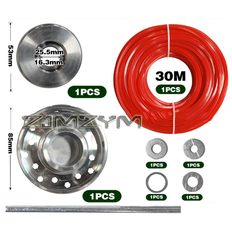알루미늄 합금 트리밍 헤드, 빨간색 30M 사각형 잔디 - Power Tools Red 리뷰 및 가격