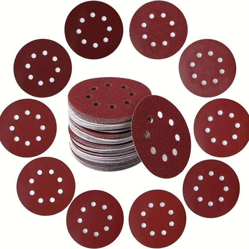 100PCS 샌딩 디스크 8홀 후크 및 루프 접착식 사 - Random Orbital Sander 리뷰 및 가격