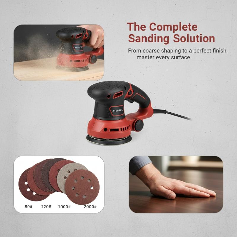 100PCS 샌딩 디스크 8홀 후크 및 루프 접착식 사 - Random Orbital Sander 리뷰 및 가격