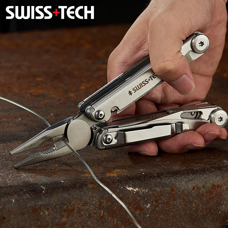 SWISS TECH 18 in 1 멀티툴 펜치 접이식  - Oscillating Multi Tool 리뷰 및 가격
